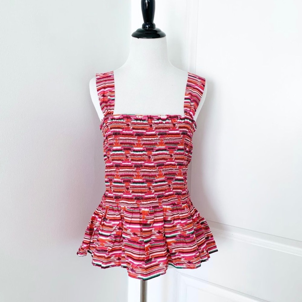 Loft Ikat Peplum top